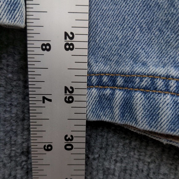 Duluth Trading Men's Straight Leg Jeans Blue 42x30 5-Pocket Stone Wash Cotton - Picture 14 of 14